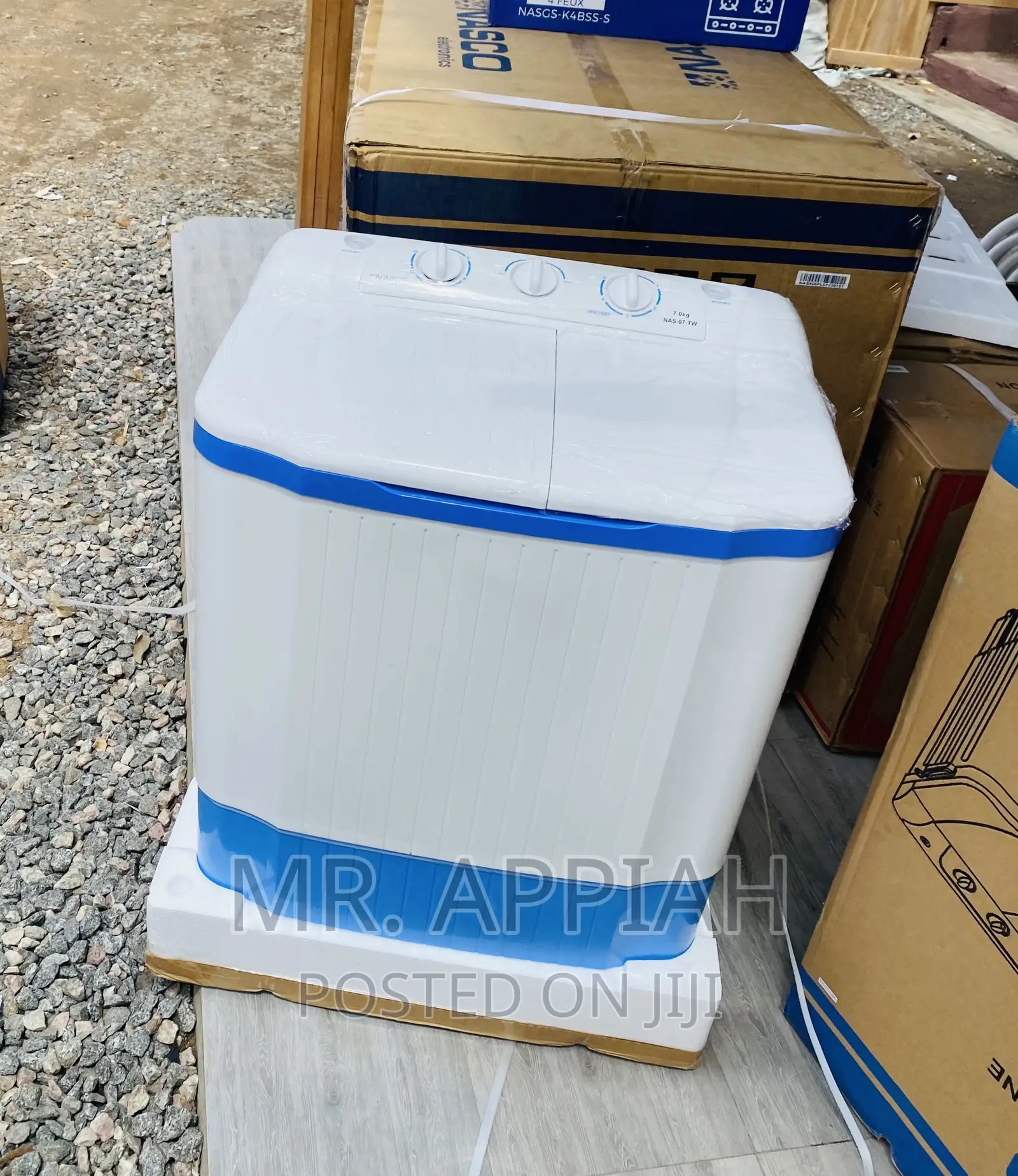 Lovely Nasco 7kg Electric Washing Machine(White).