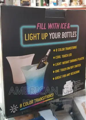 Color Changing Light Up Ice Bucket