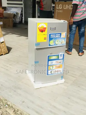 Purchase Gray Doubledoor Topfreezer Nasco Nas2-120 Fridge