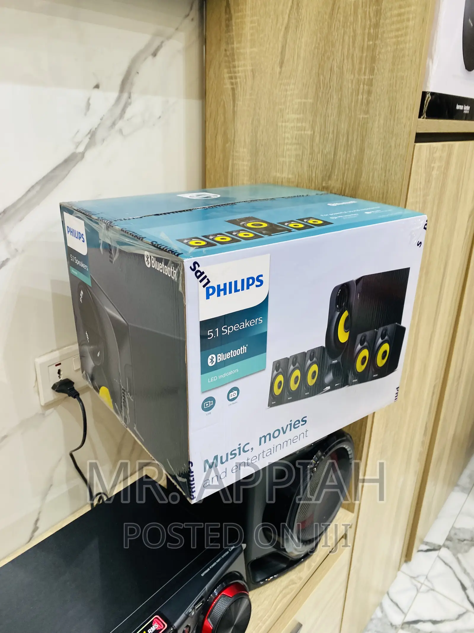 Energy Saving Philips Bluetooth Home Theater System 