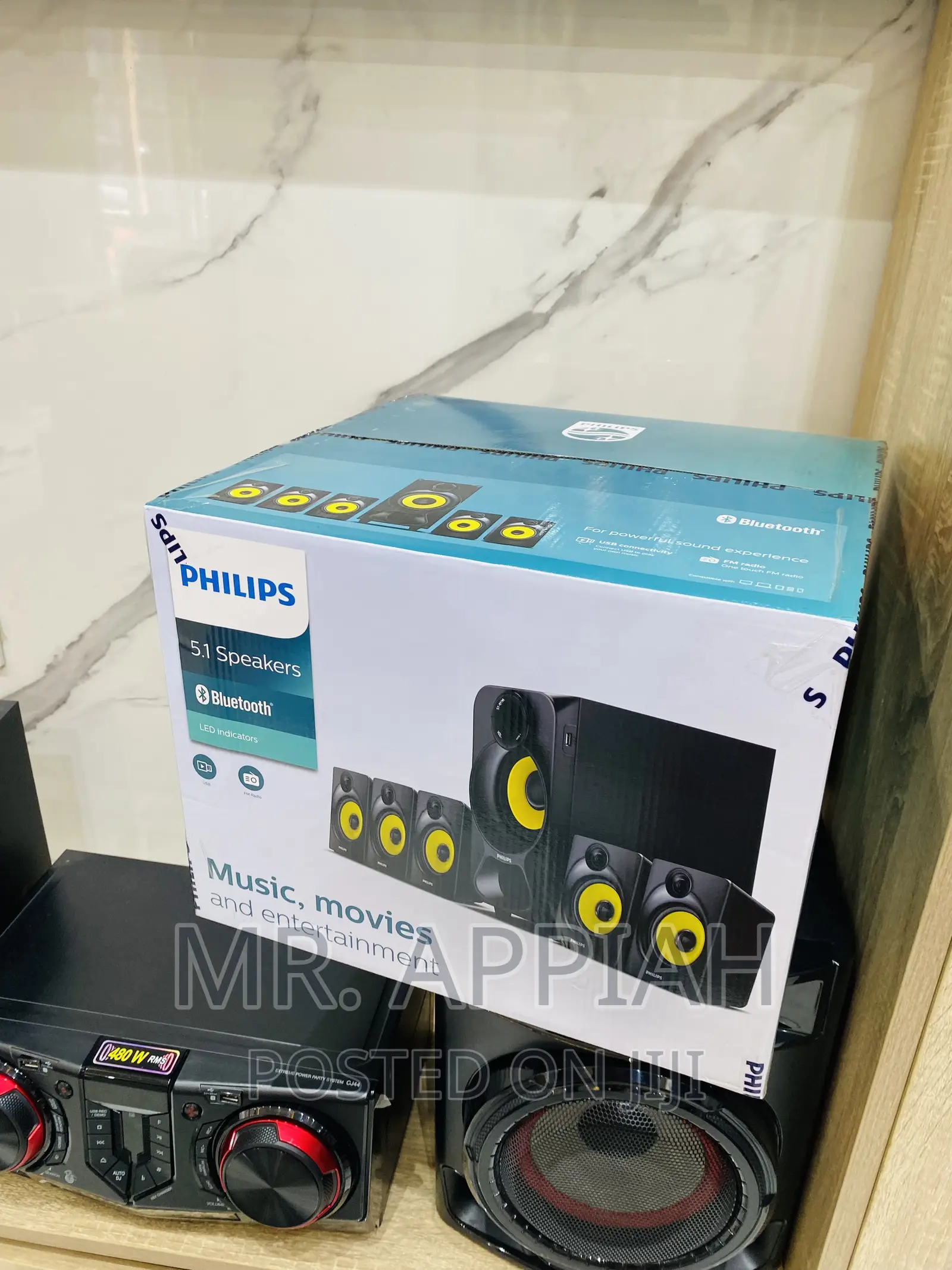Authentic Philips Bluetooth Home Theater System.