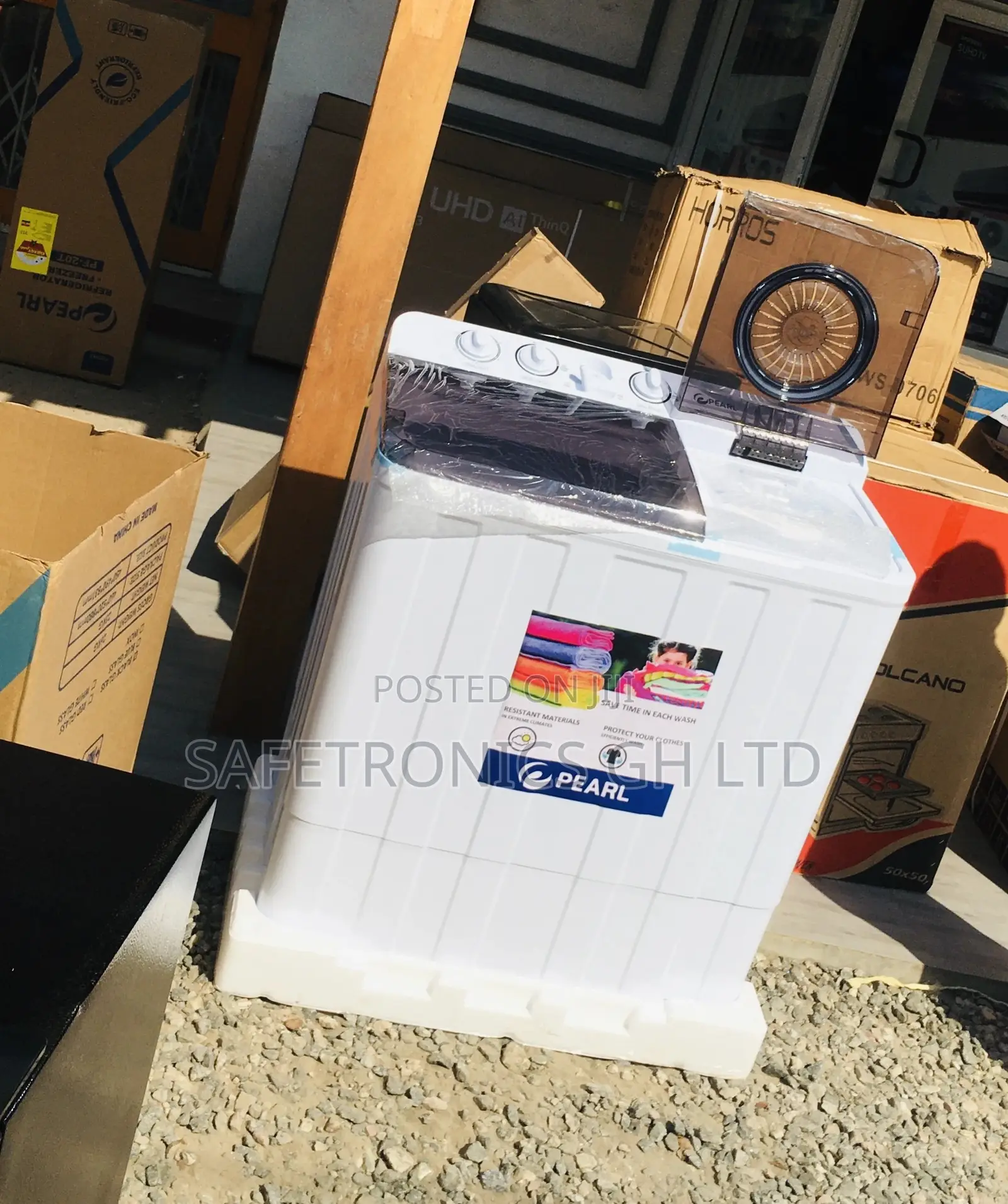 Topload Twintub Pearl Semiautomatic 7kg Washingmachine