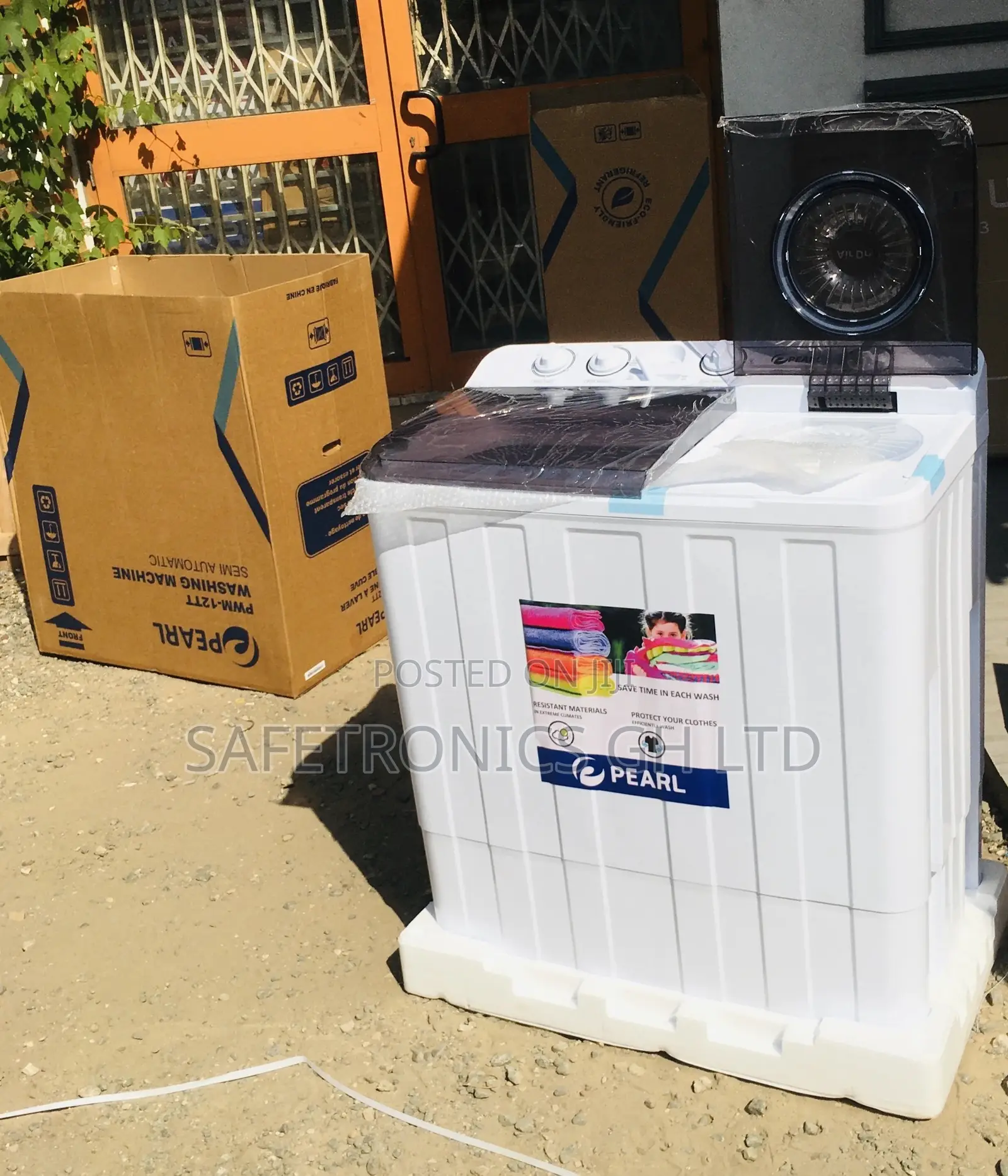 Pearl 7kg Washingmachine Electric Topload Semiautomatic
