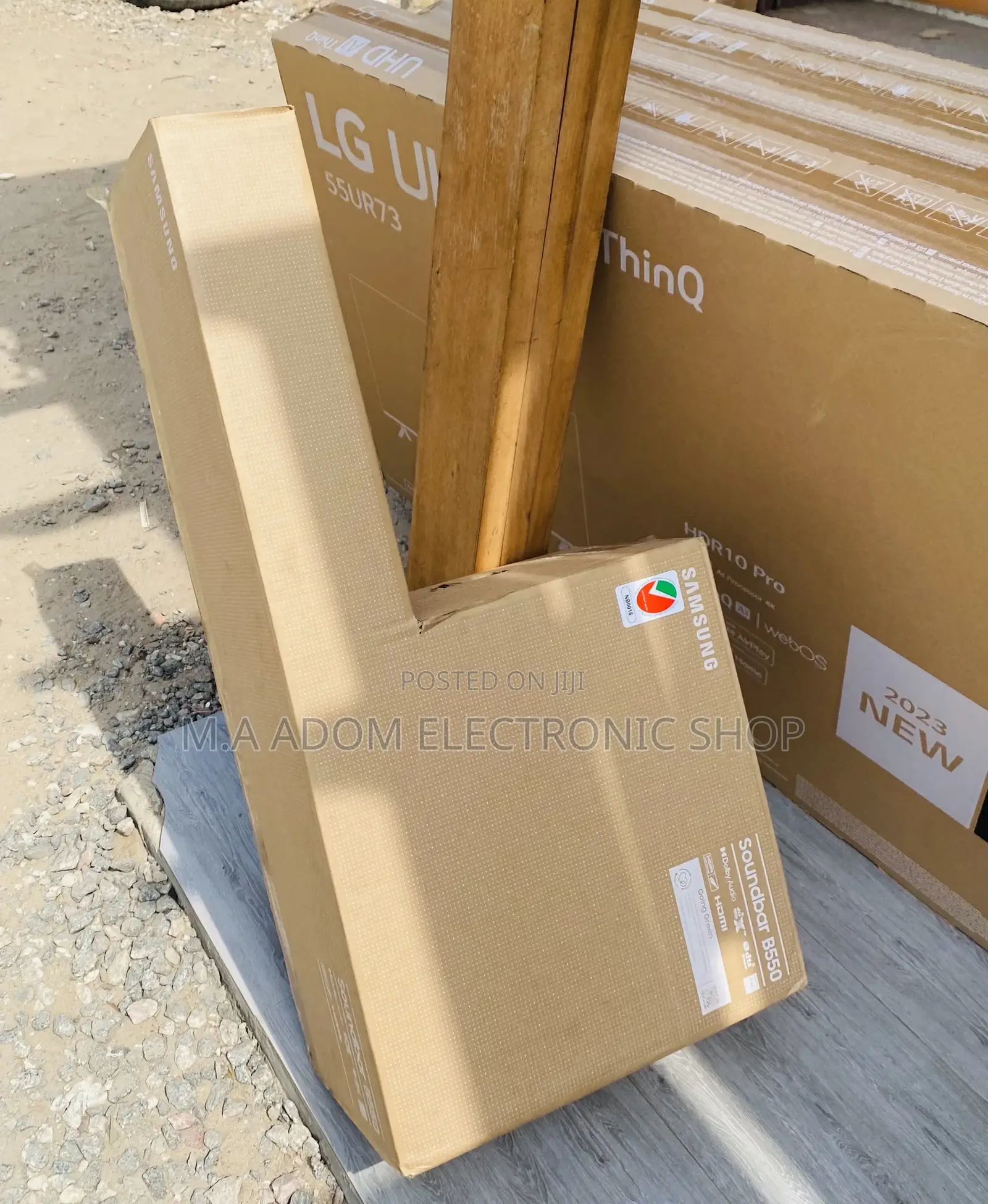 Newly in Stock Samsung(HW-B550)Bluetooth Sound Bar System 