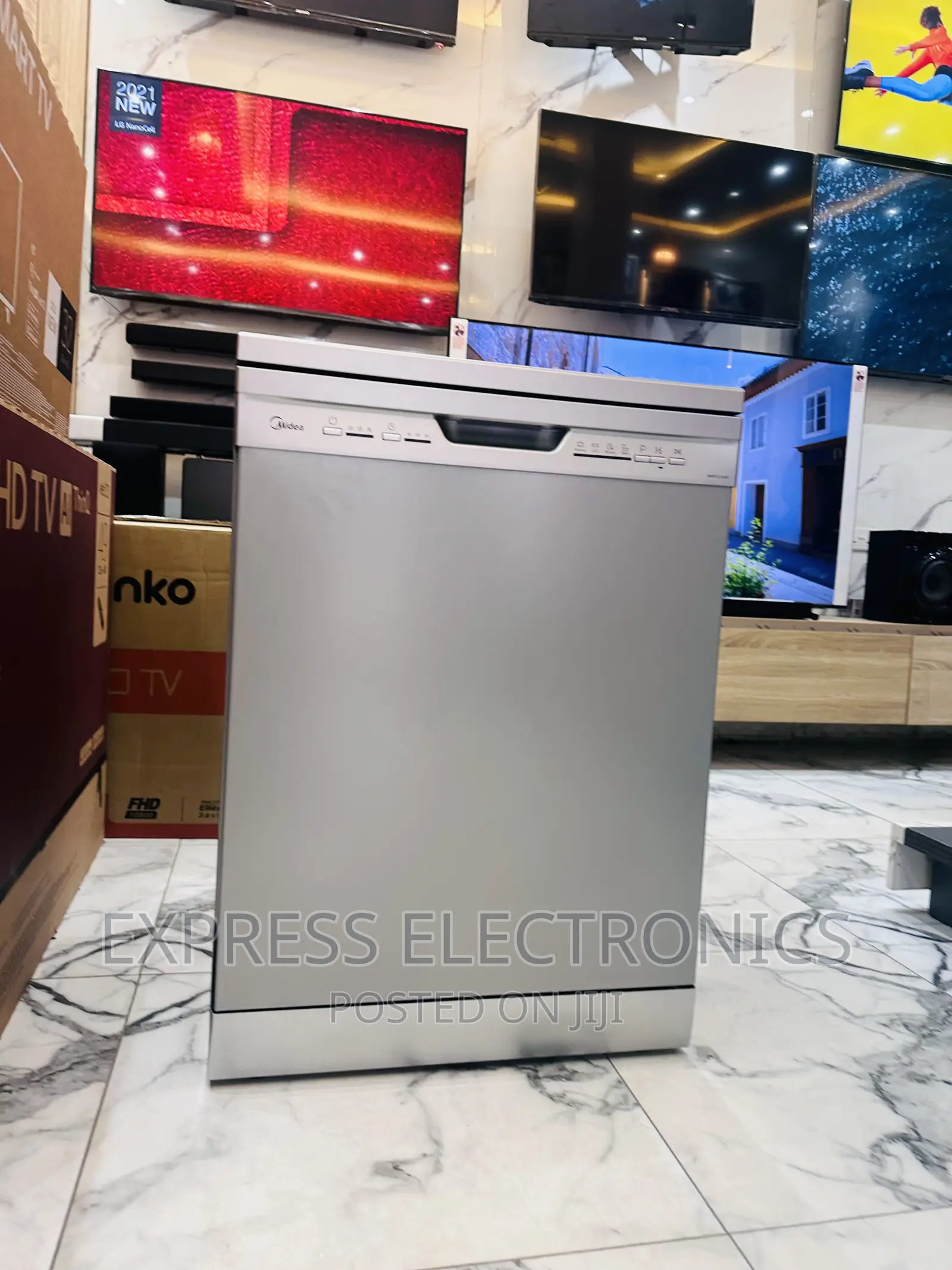 Mesmeric __ Sleek WOP12-5203 Sliver Dishwasher