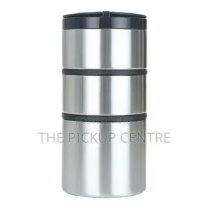 Mainstays Stacking Food Jar, Stainless Steel, 41 Oz