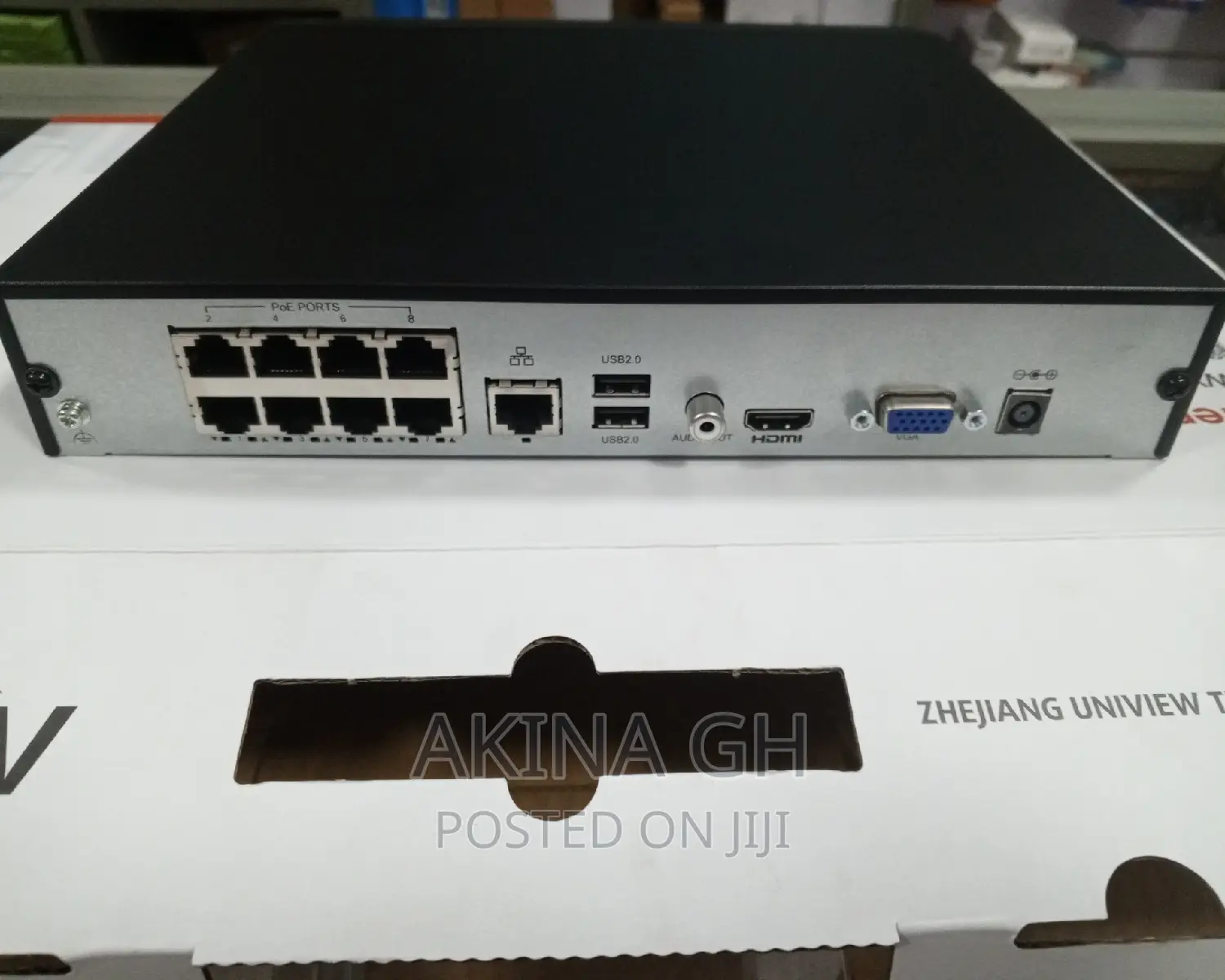 Uniview 8ch Network Video Recorder Nvr301-s3-p8 Series