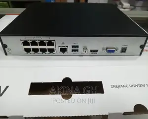 Uniview 8ch Network Video Recorder Nvr301-s3-p8 Series