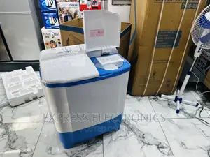 Pure Copper Sleek White Washing Machine 7kg Nasco