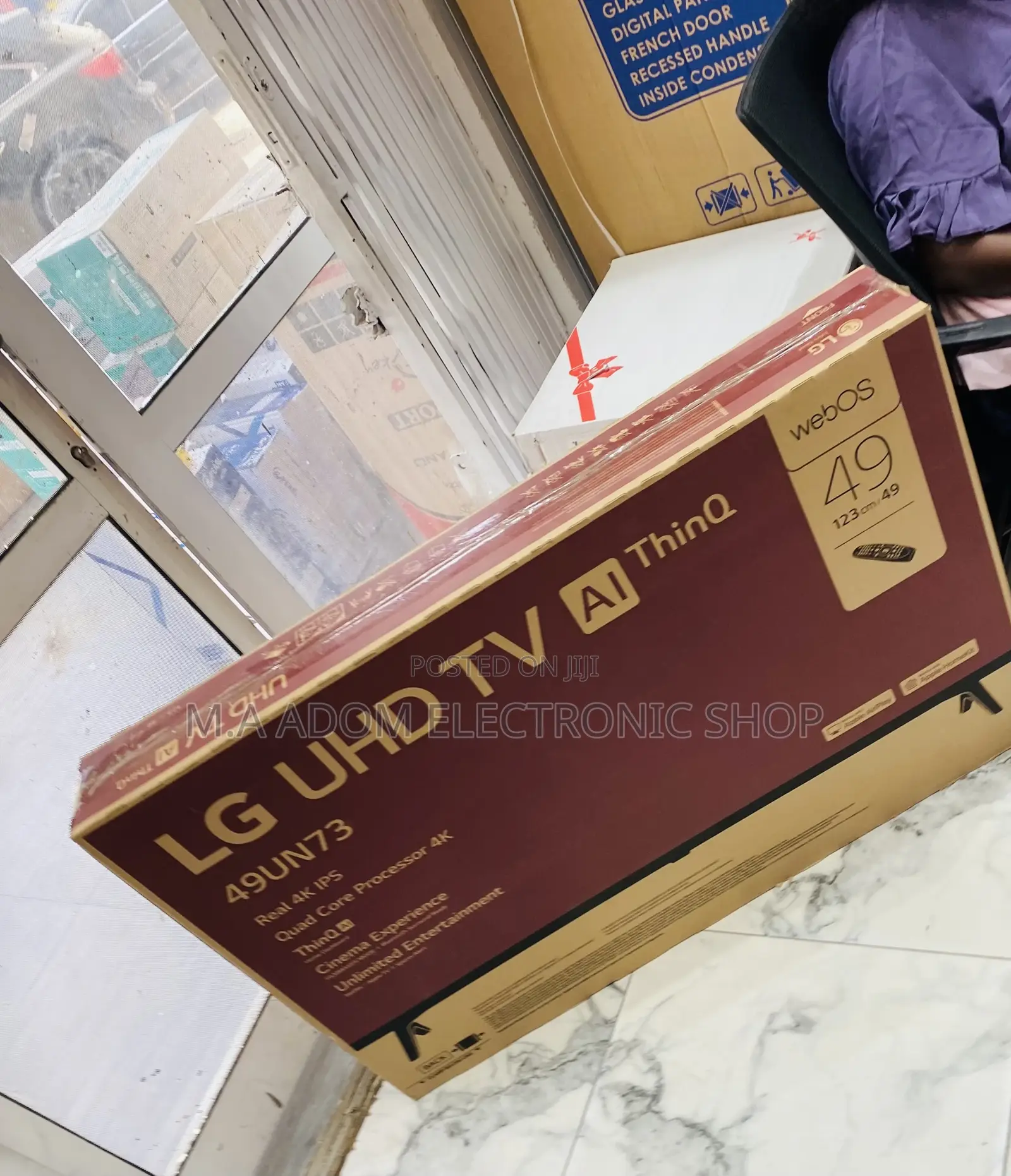 Fresh in Box LG(49UN7340)49 Inch Uhd Smart Tv 