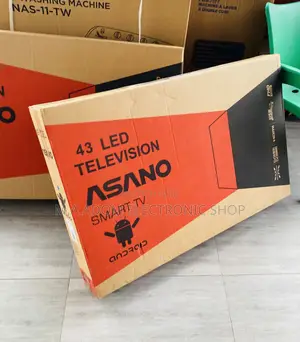 Fresh in Box Asano 43 Inch Digital Satellite Smart Tv