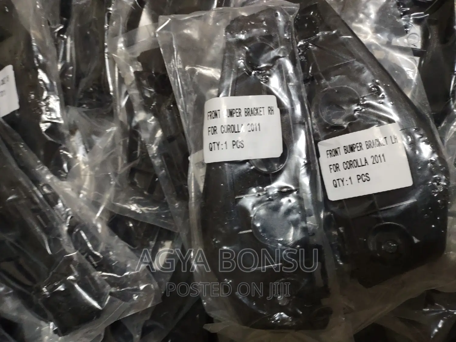 2009 - 2013 Toyota Corolla Front Bumper Bracket Locker Pair