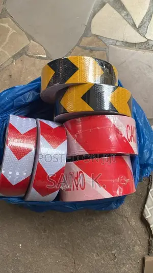 Reflective Sticker Or Caution Tape Sticker