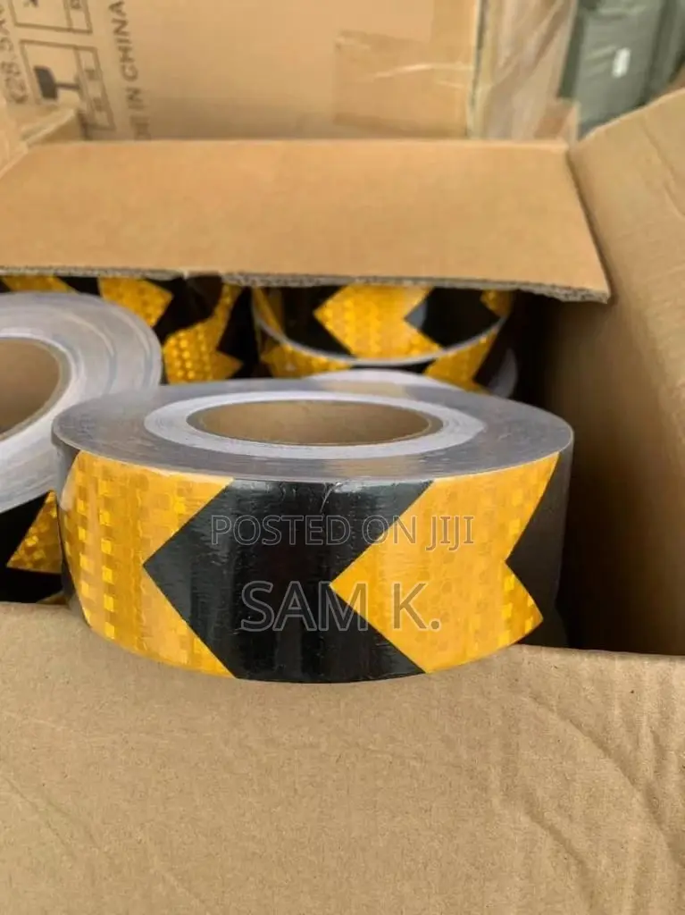 Reflective Sticker Or Caution Tape Sticker