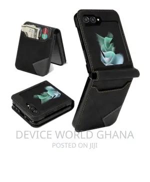 Geo Leather Case for Samsung Z Flip 7 6 5 4 3