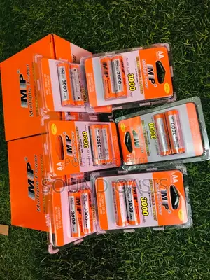 MP 10-Pack Rechargeable AA Performance Batteries, 3000 Mah,