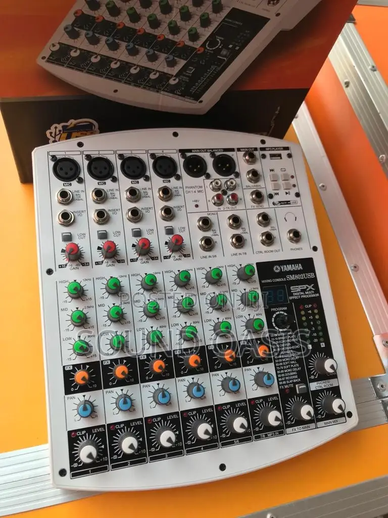 SM802 Live Streaming Mixer (Yamaha) 8-Channel Mixer