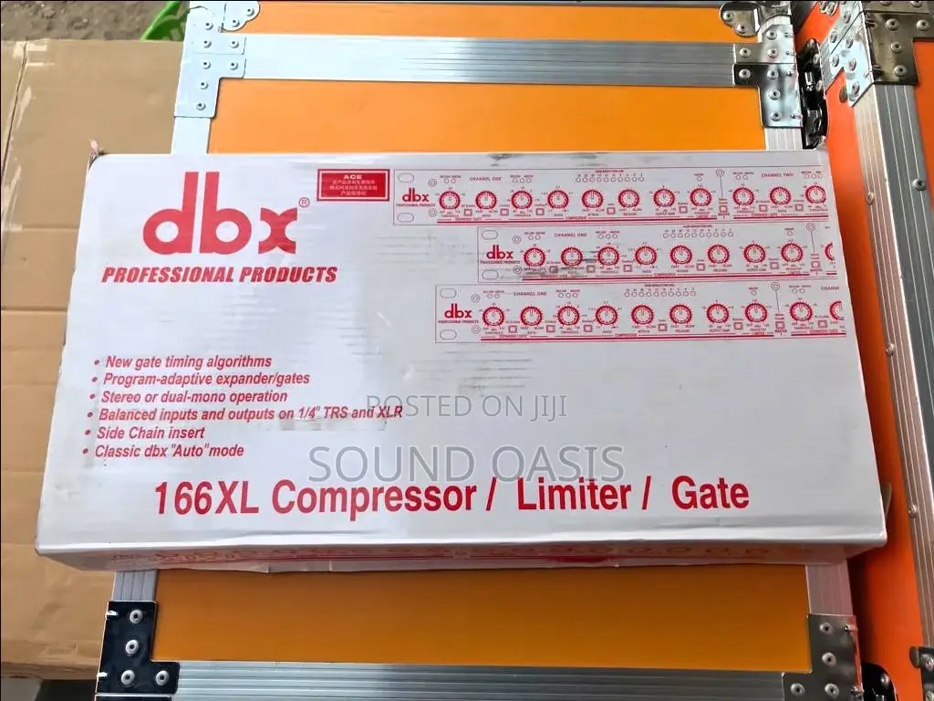 DBX 166XL Stereo Compressor / Limiter / Gate