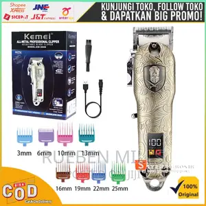 Kemei KM 2029 Full Metal Hair Clipper Barbering Machine