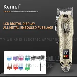 Kemei KM-2029 Haircut Barbering Shaving Machine (Cordless)