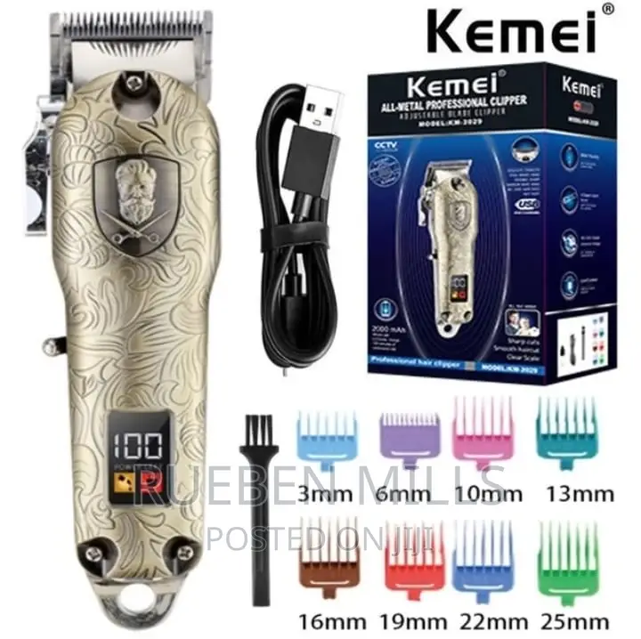 Latest 5w High Speed Kemei Shaving Barbering Machine