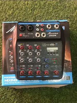 MICROVERB SPEED 4 4-Channel Audio Mixer