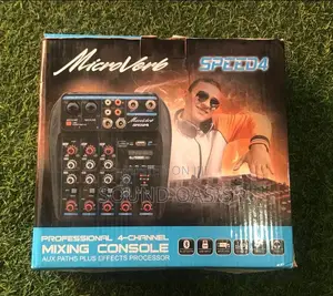 MICROVERB SPEED 4 4-Channel Audio Mixer
