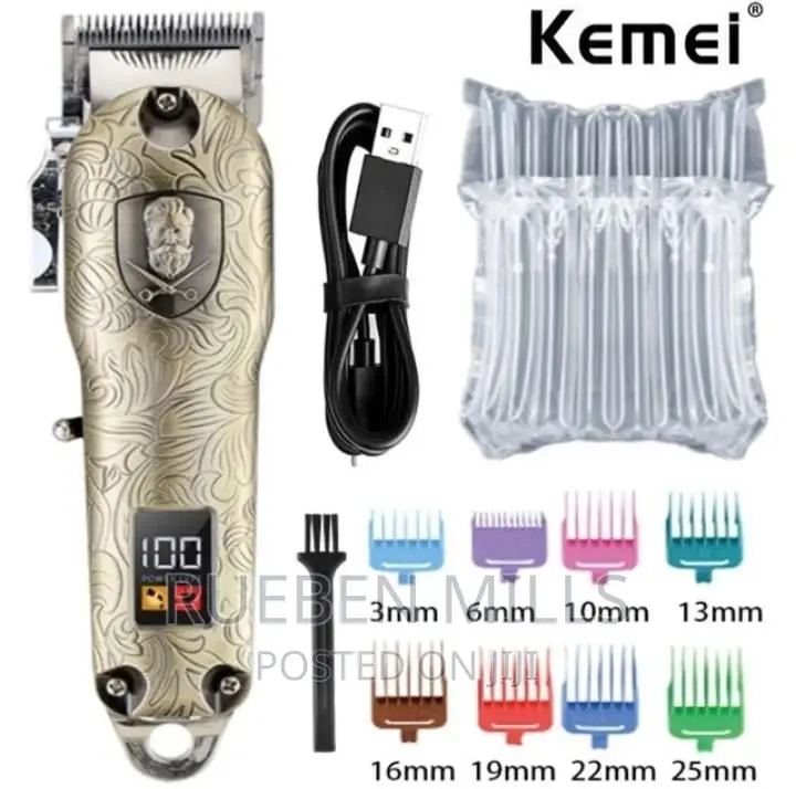 Adjustable Blade Cordless Hair Clipper Barbering Machine