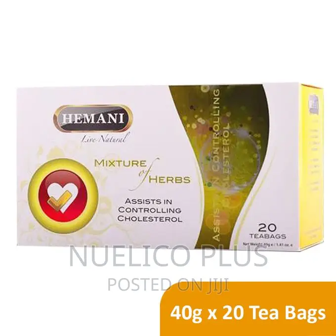 Live Natural Mixture of Herbs Tea – Cholesterol 20 Tea Bags