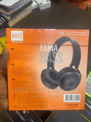M10 Extra Bass Headset (With Installed Power Bank)