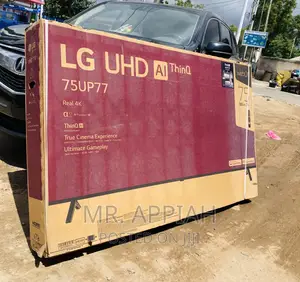 Quality Yet AffordableLG 75up7750 75” Uhd Smart Tv,Black