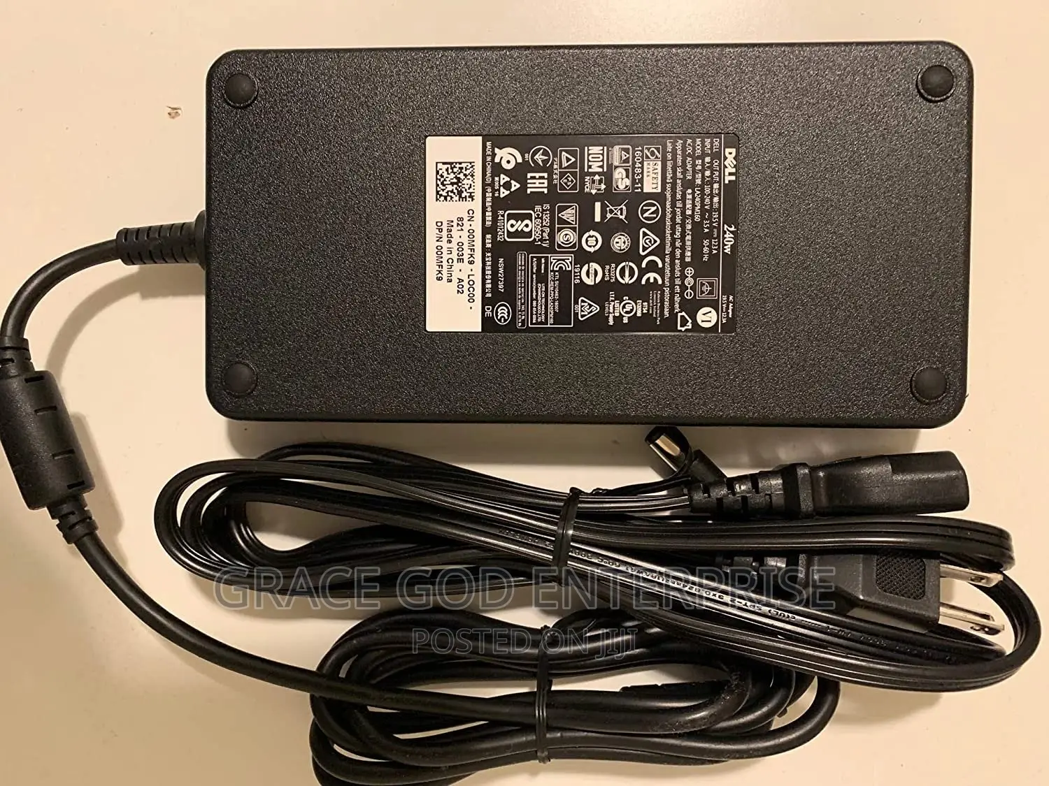 Original Dell Big Pin 240w Charger