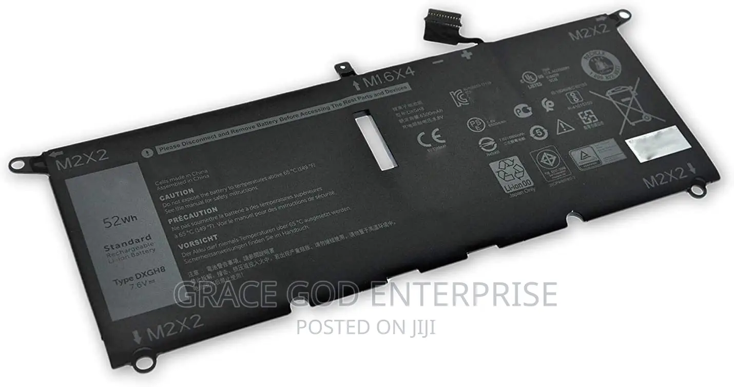 Original Battery for DELL XPS 13 9370 XPS 13 9380 DXGH8