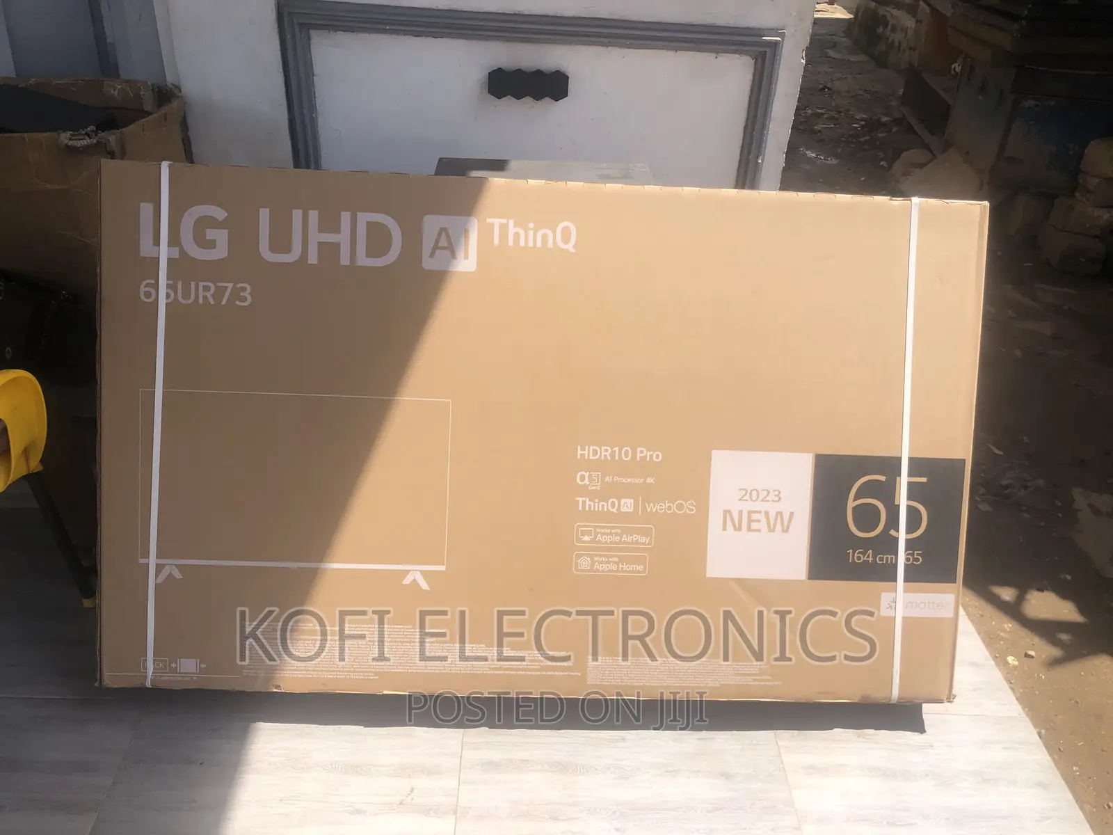 LG 65-Inch UHD LED Smart Webos Sat HDR TV + Magic Remote