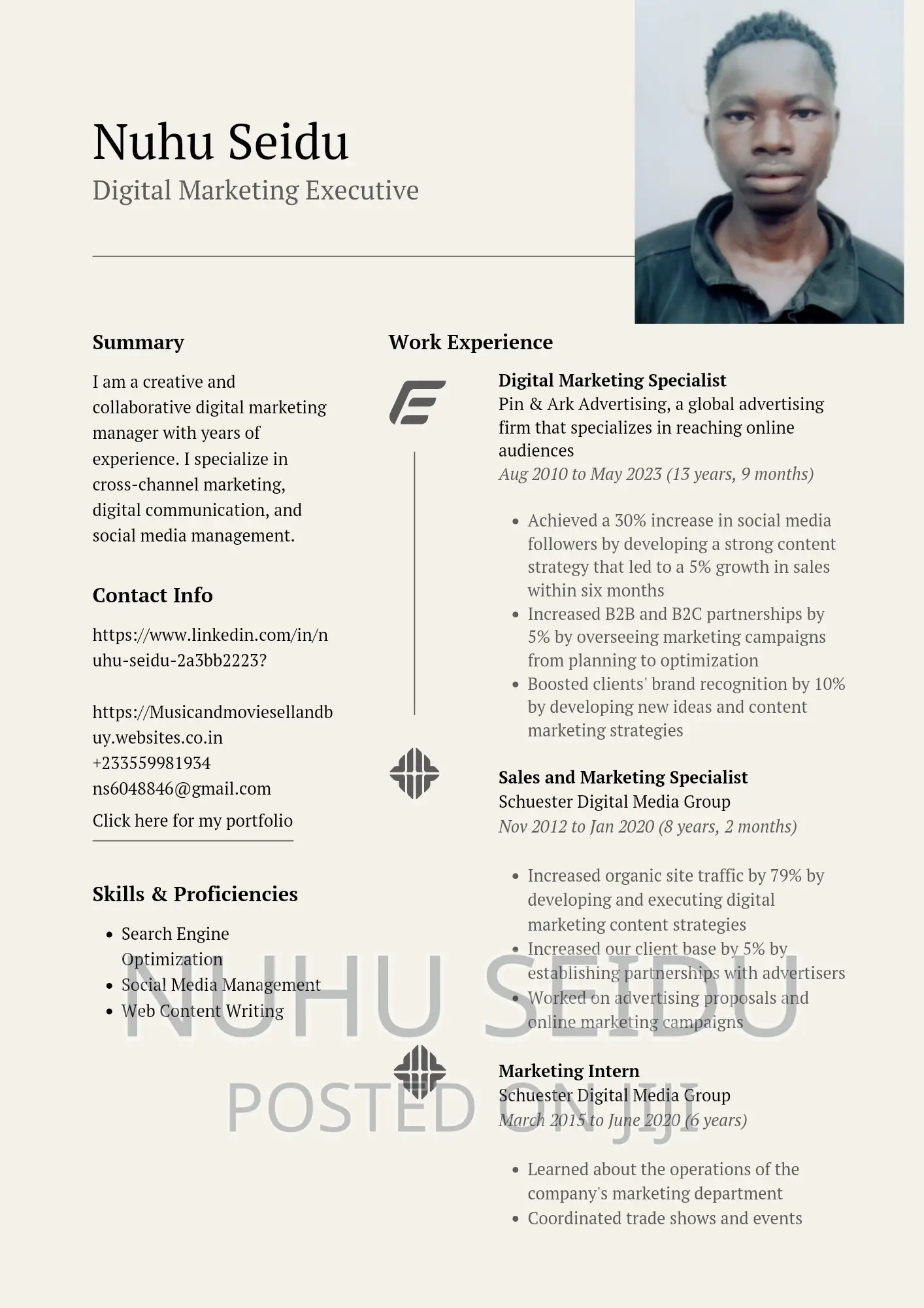 Marketing Management Editing