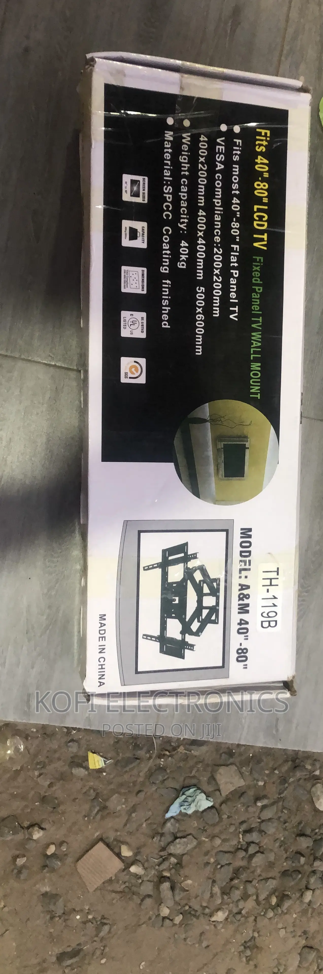 Dual Arm Articulating TV Wall Mount 40-80
