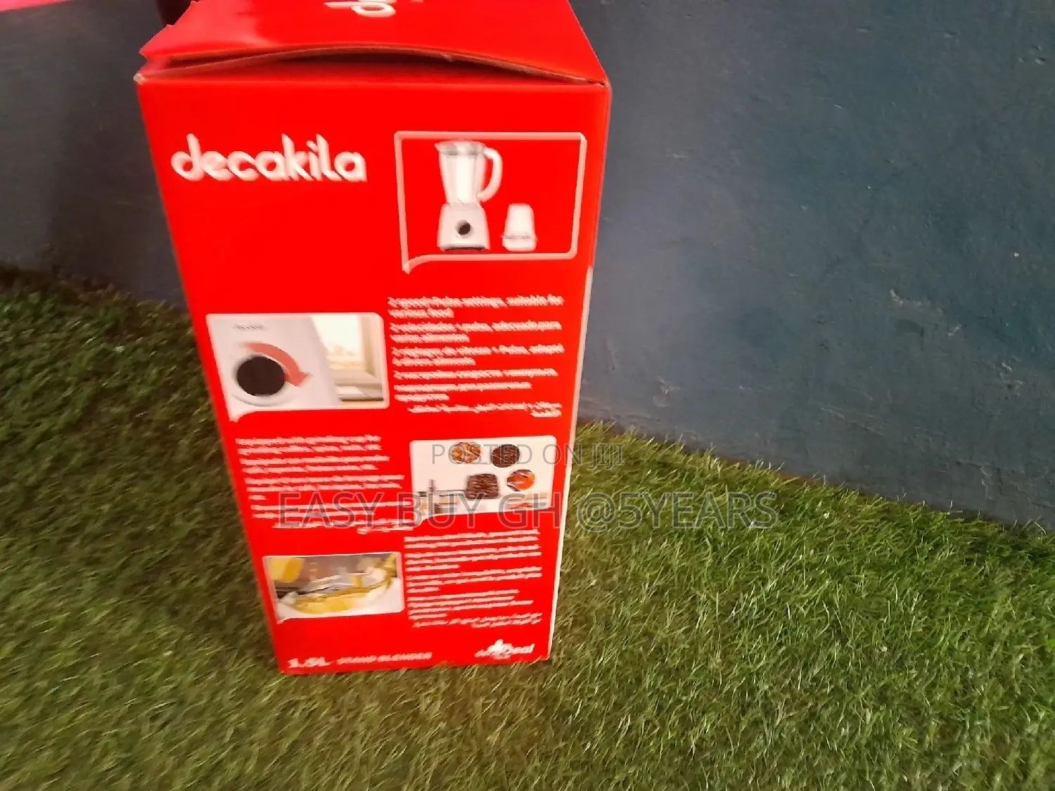 Fast Stainless Steel Blade Decakila Blender 1.5l