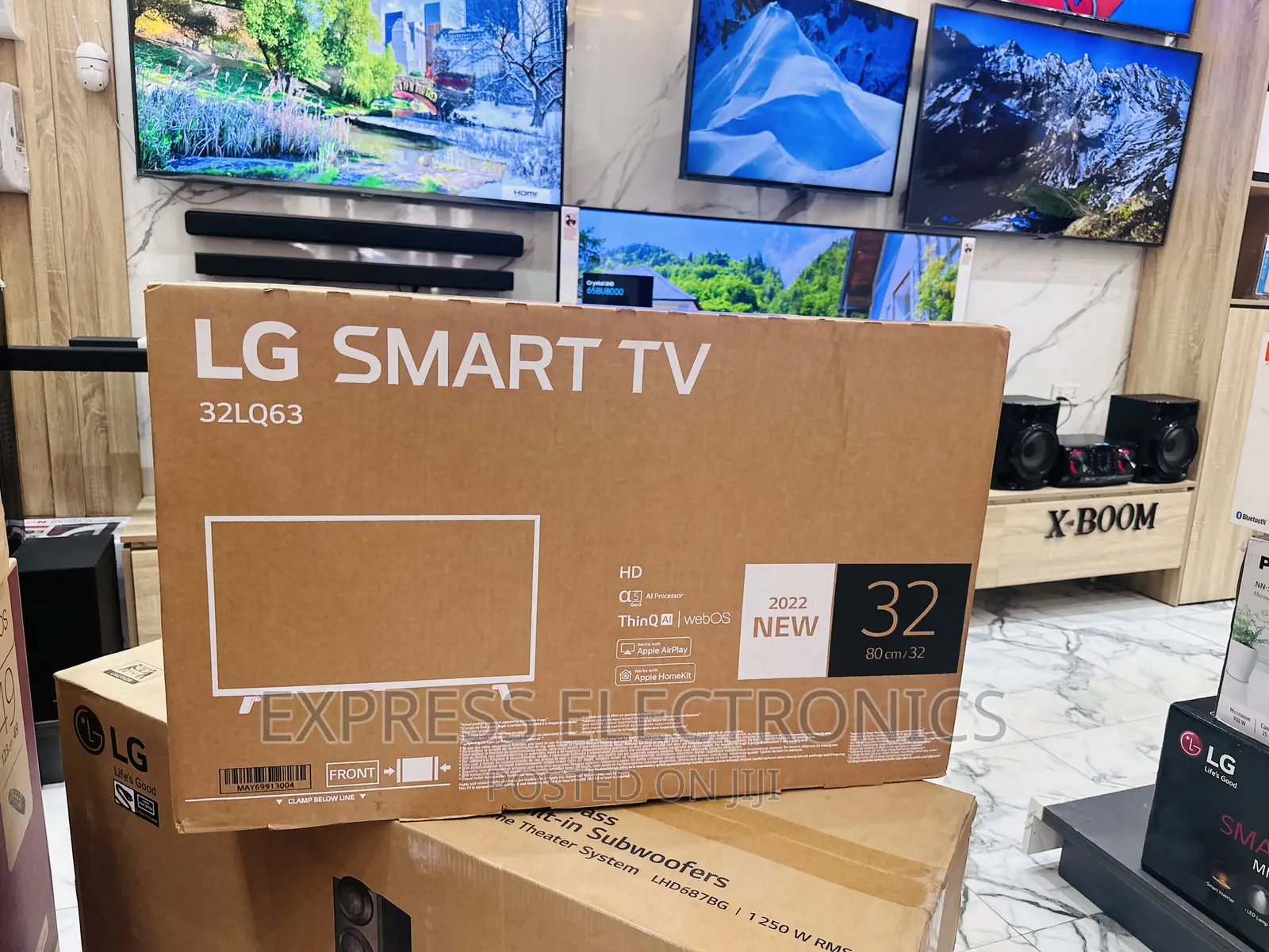 Unlimited Entertainment FHD Smart 32”Lm63 LG TV Glossy