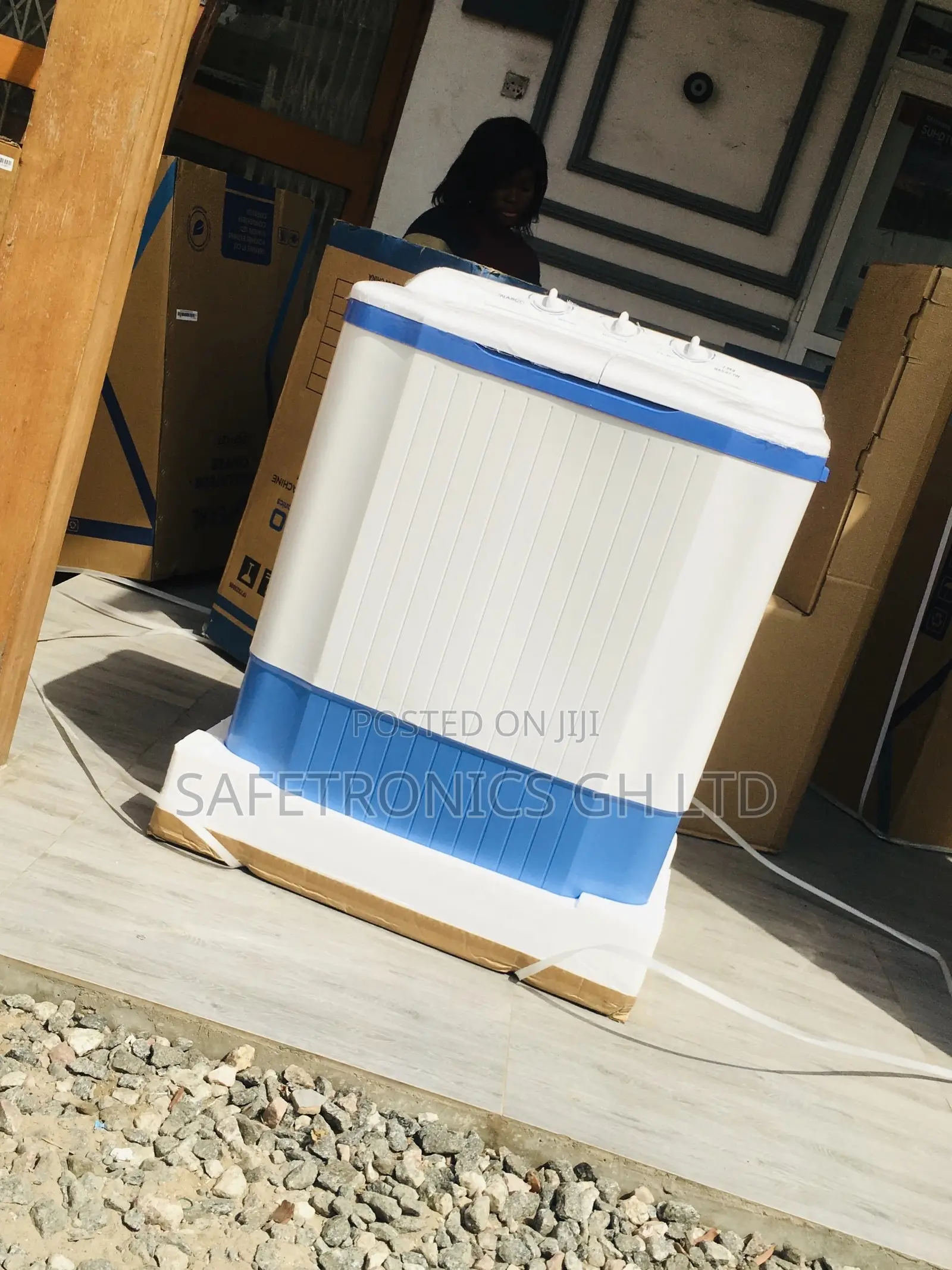 Durable Washingmachine Topload Semiautomatic Nasco 7kg