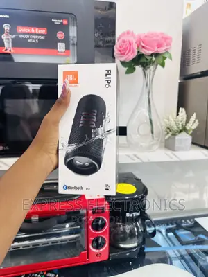 Sleek in Design Bluetooth Speaker JBL Flip 6 Black