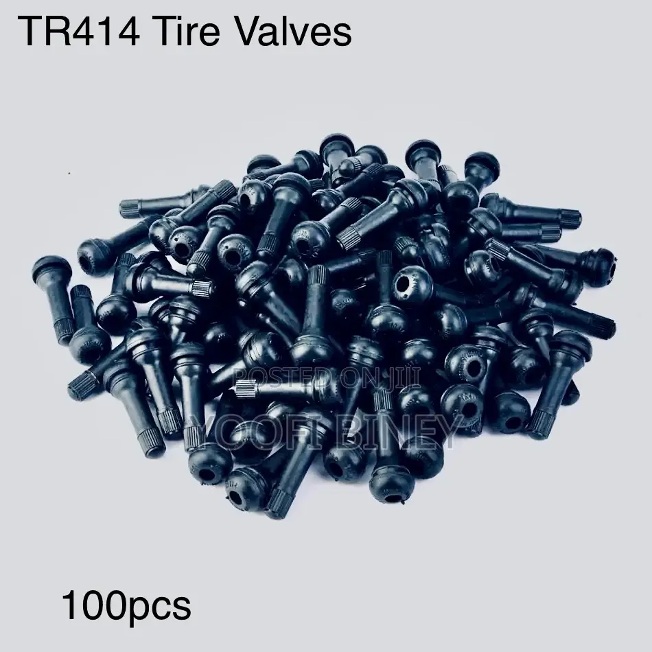 Tr414 Rubber Tire Valve Stem – Bulk Pack, Universal Fit--15% Off