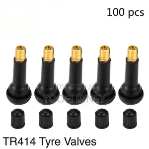 Tr414 Rubber Tire Valve Stem – Bulk Pack, Universal Fit--15% Off