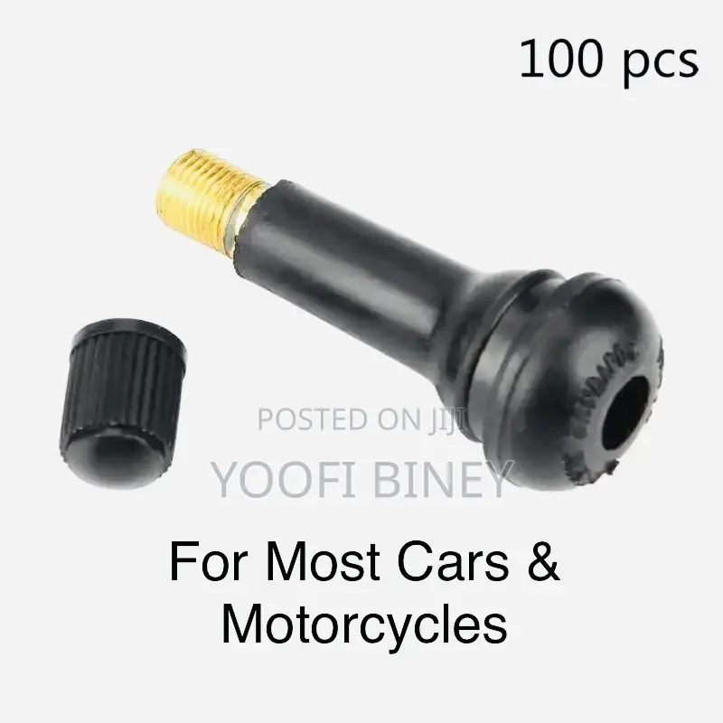 Tr414 Rubber Tire Valve Stem – Bulk Pack, Universal Fit--15% Off