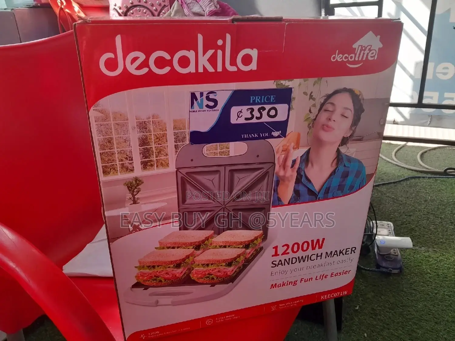 Decakila Sandwich Maker