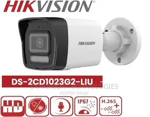 Hikvision Ds-2cd1023g2-Liu Colorvu 2mp Bullet Audio