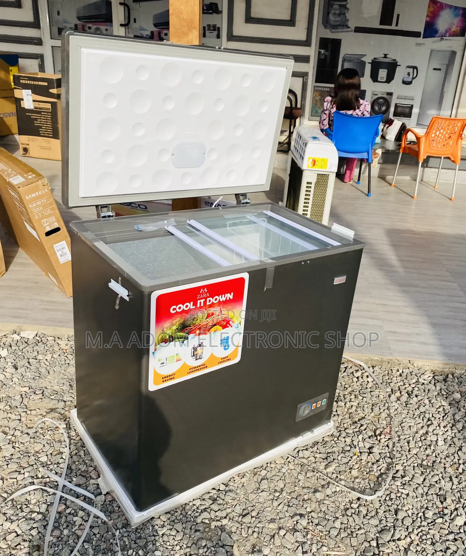 Energy Sufficient Zara 200ltr Single Door Electric Freezer 