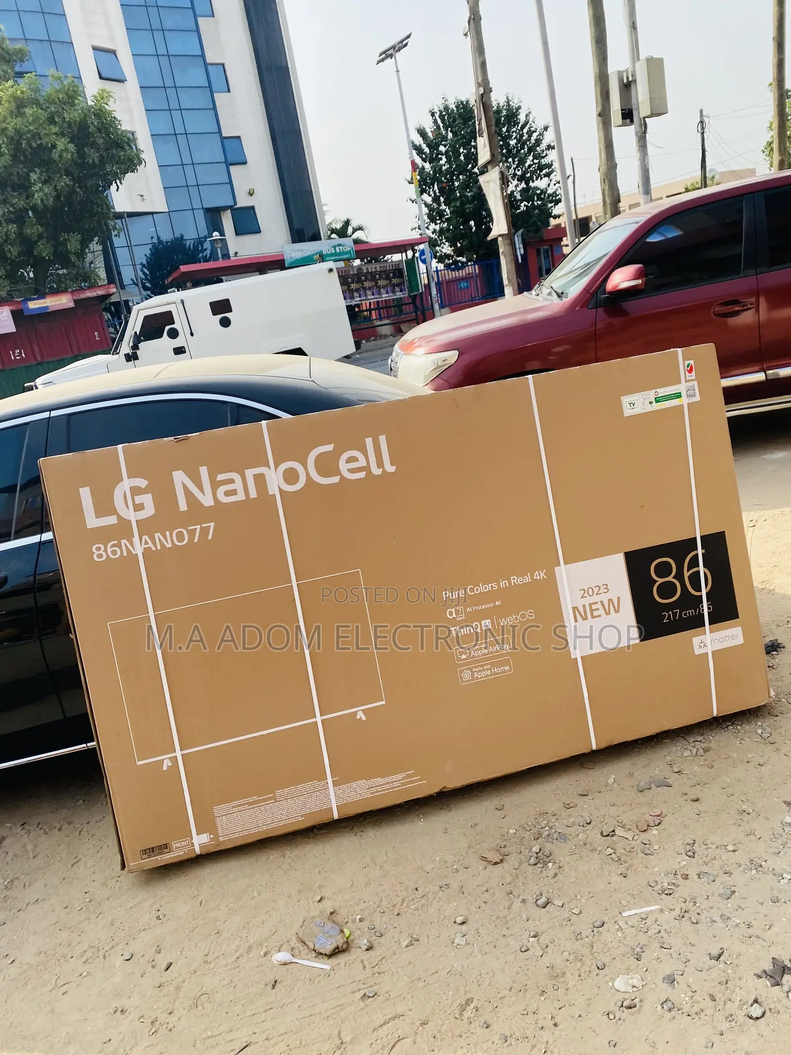 Energy Sufficient LG(86NANO0776)86” Nanocell Smart Tv.
