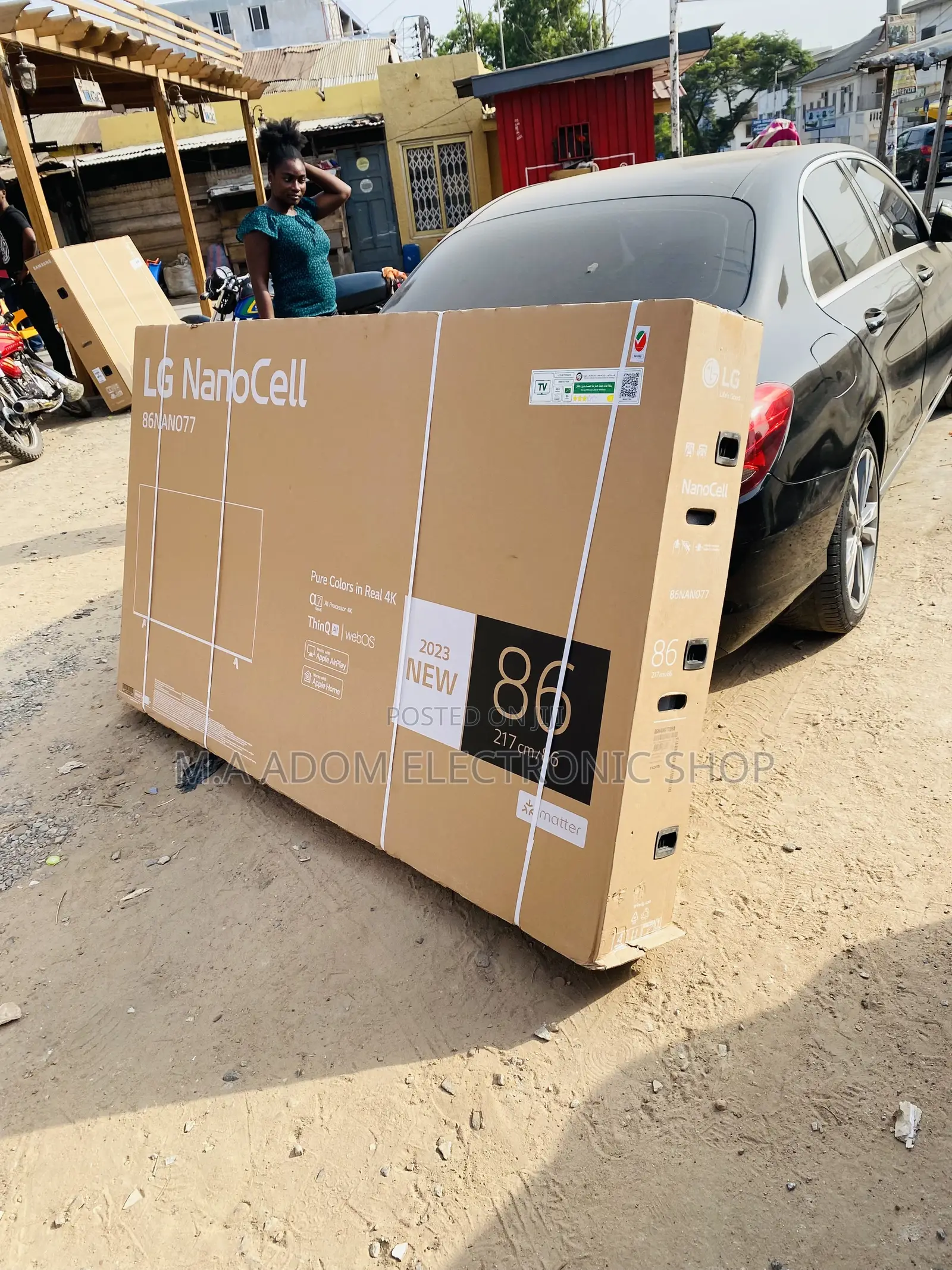 Energy Saving LG 86NANO0776 86” Nanocell Smart Tv 