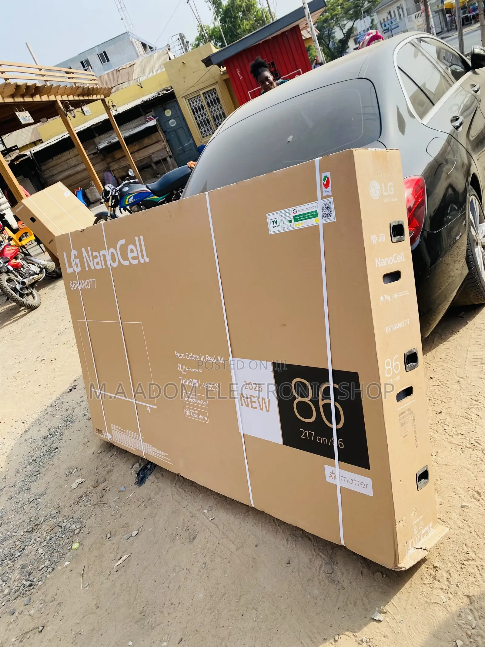 Well Designed LG 86NANO0776 86” Nanocell HDR Smart Tv.