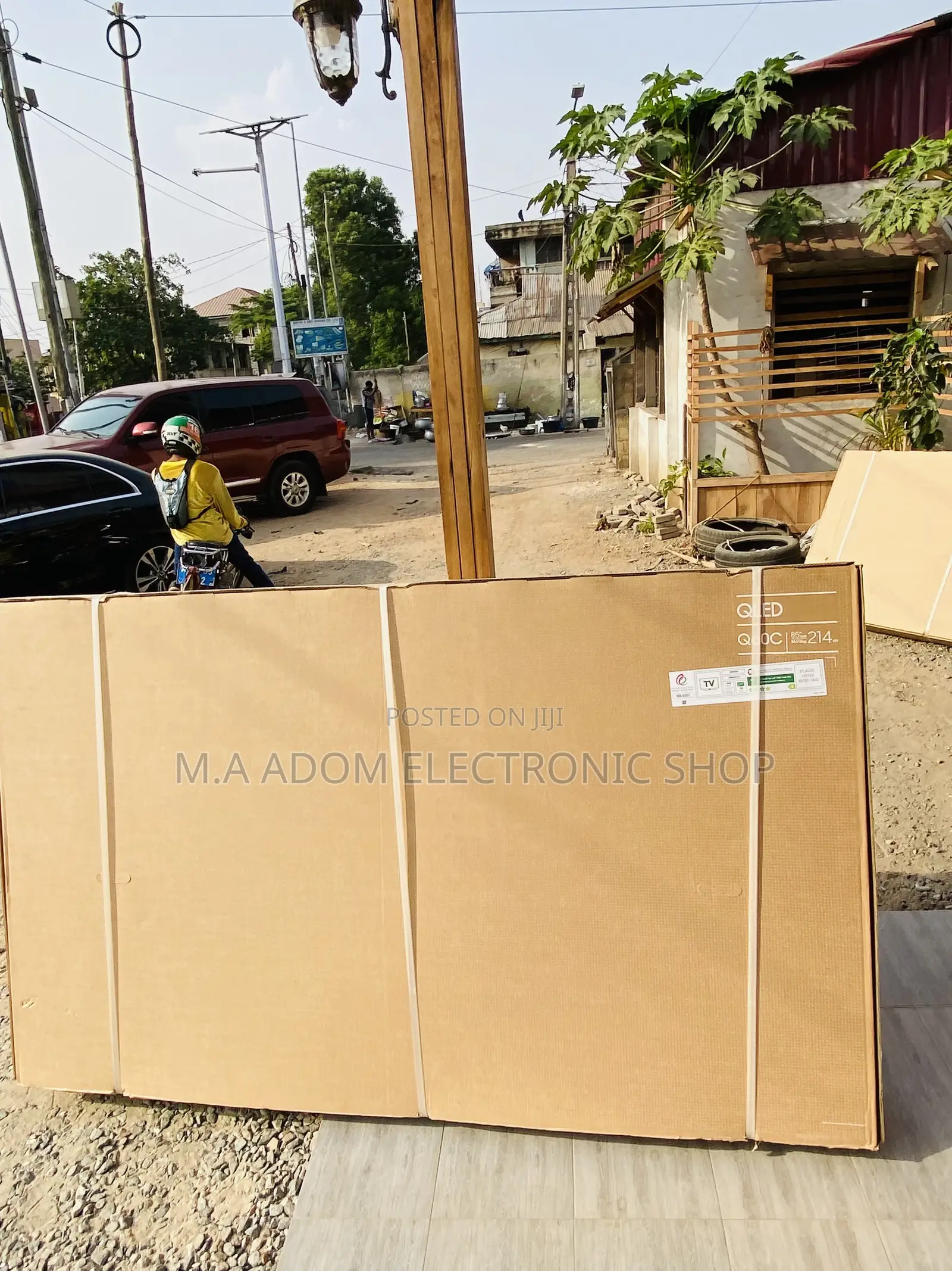 Energy Sufficient Samsung(85Q60)85 Inch Qled Smart Tv.